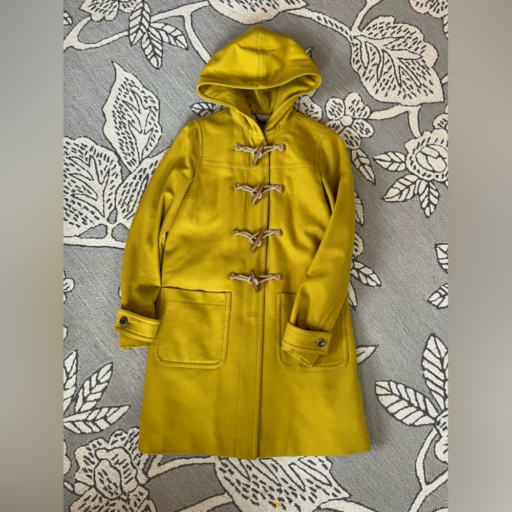 J.Crew Wool Cashmere Toggle Coat